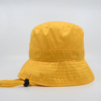 6535 PolyCotton Adjustable Bucket - Yellow (H6033AYE_PREAP)