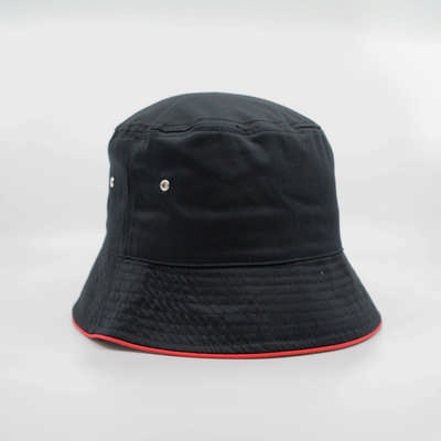 HW24 Sandwich Bucket Hat- BlackRed (H6044BLRE_PREAP)