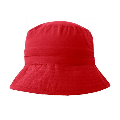 6055 Microfibre Bucket Hat - Red (H6055RE_PREAP)