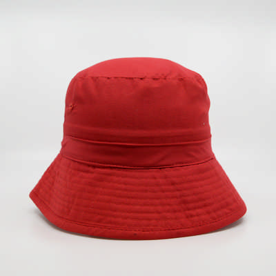 6055 Microfibre Bucket Hat - Red (H6055RE_PREAP)