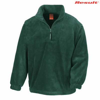 R033X Result 1/4 Zip 330gsm Polartherm Top - Forest Green