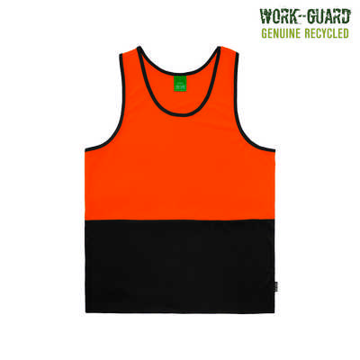 Workguard Recycled Hi Vis Singlet