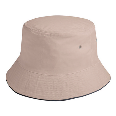 HW24 Sandwich Bucket Hat- KhakiBlack (H6044KHBL_PREAP)