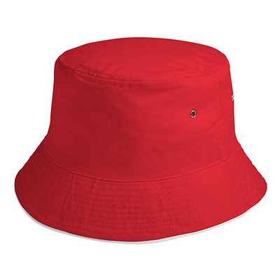 HW24 Sandwich Bucket Hat- RedWhite (H6044REW_PREAP)