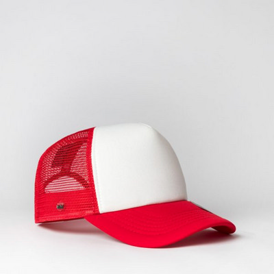 U Flex Foam Trucker - WhiteRed Mesh HW24 (HU15502WHRE_PREAP)