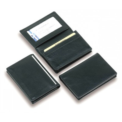 Premium Leather Window Card Holder (Express Offshore)