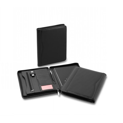 Executive Leather Zip Compendium (Express Offshore)