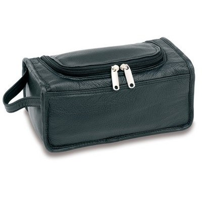 Premium Leather Unisex Toiletry Bag
