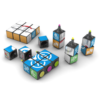 Rubiks Magnetic Highlighter Set