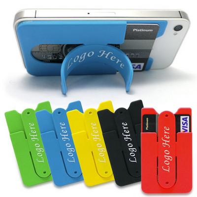Silicone Mobile Stand with Pocket