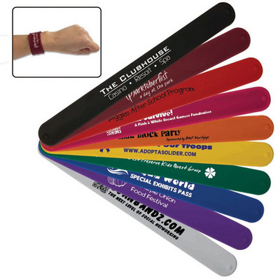 Silicone Snap Wristband 215 x 25mm