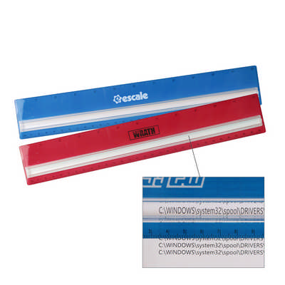 Dual Scale 30CM Magnifying Ruler