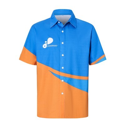 Men`s 100% Cotton Sublimated Shirt