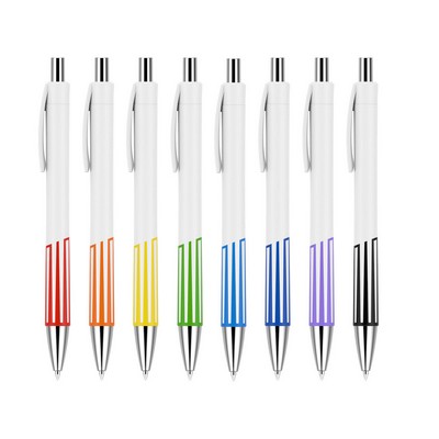 Colourful Pen - Creamy White barrel