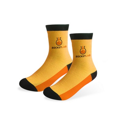 Ankle Custom Pattern Woven Bamboo Socks (PCH213_PC)