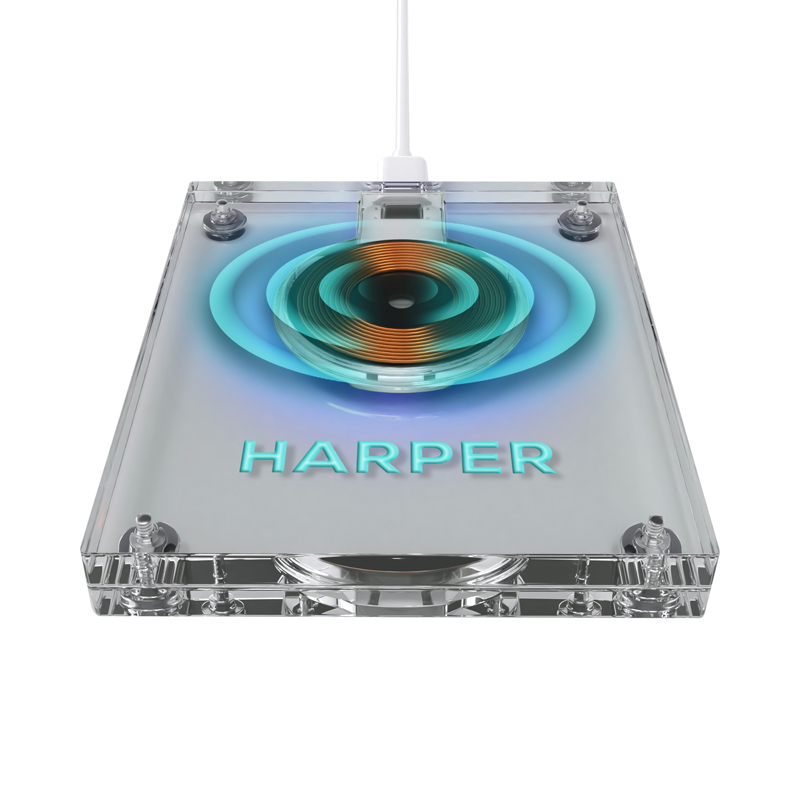 Harper 15 Watt Acrylic Wireless Charger