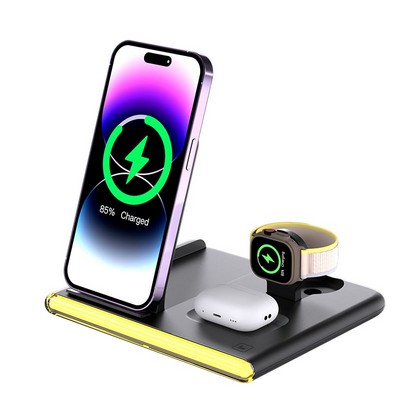 Haines 15W Magnetic Wireless Charger with USB Adaptor (AR1104_PROMOITS)
