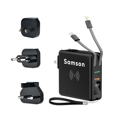 Samson Global Travel Charger 10,000 mAh (Stock)