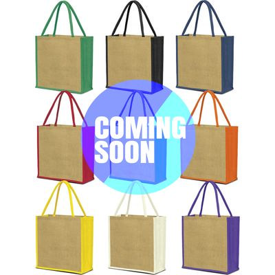 Medium Jute Tote (PS4501_bk_PS)