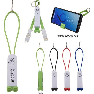 Cord Buddy 3-In-1 Charging Cable & Phone Stand (PH2569_blk_PS)