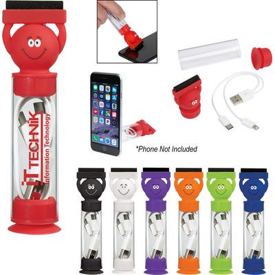 Screen Buddy 3-In-1 Charging Cable Set (PH2947_blk_PS)