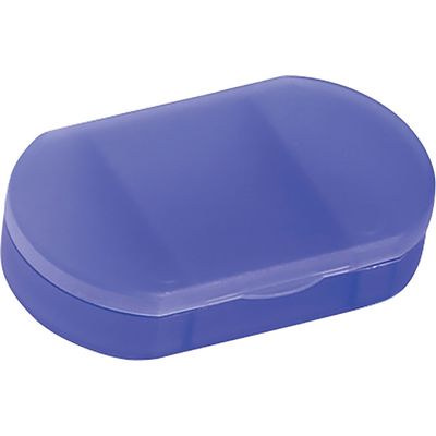 Oval Shape Pill Holder (PH7531_fstblu_PS)