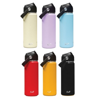 500ml Bell Bottle with Carry Handle - Black