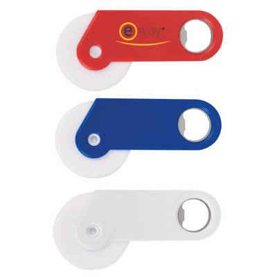 Pizza Cutter With Bottle Opener (PH2119_PS)