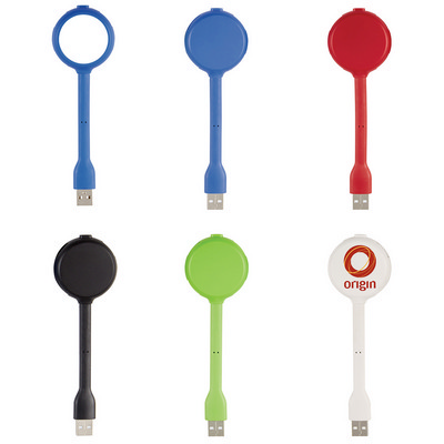 4-Port USB Hub With Book Light (PH2637_PS)