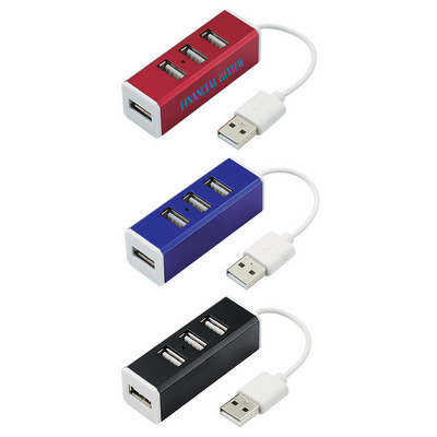 4-Port Aluminum USB Hub (PH2832_PS)