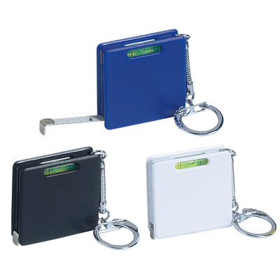 Square Level Tape Measure Key Ring (PH7366_PS)