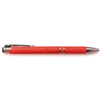 Wheat Straw Slimline Silver - Red