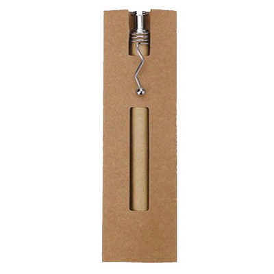 Recycled Cardboard Pen Pouch - Brown