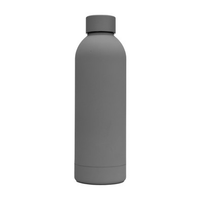 Brit Vacuum Bottle - 500ml Double Wall - Grey