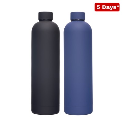 Brit Vacuum Bottle - 1L - Black