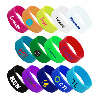 Extra Wide Silicon Wrist band (PS3103_PS)