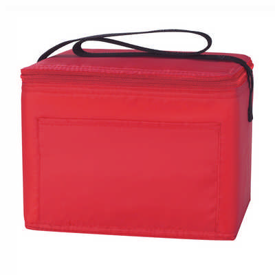 Budget Cooler Bag Nylon - Red