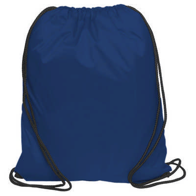 Nylon Drawstring Bag - Navy