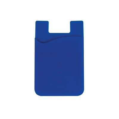 Wavy Silicone Phone Wallet - Royal