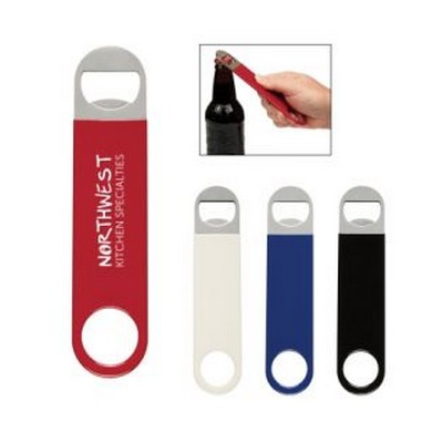 LARGE VINYL COATED STAINLESS STEEL BOTTLE OPENER (PH2024_PS)
