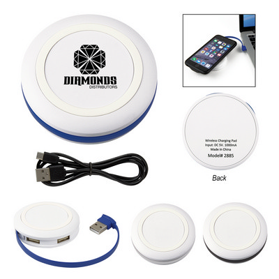 Power-Up Wireless Charging Pad & USB Hub (PH2885_PS)