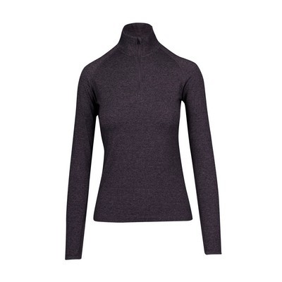 Ladies Greatness Half Zip Mock Neck