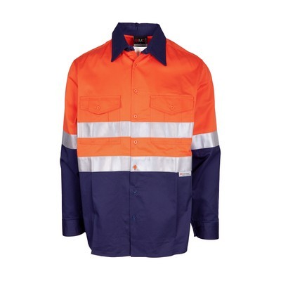 100% Combed Cotton Drill Long Sleeve Shirt - 3M