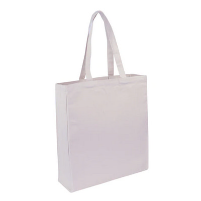 Canvas Tote With Full Gusset 