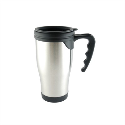 Stainless Steel Travel Mug (plastic inner) 450ml