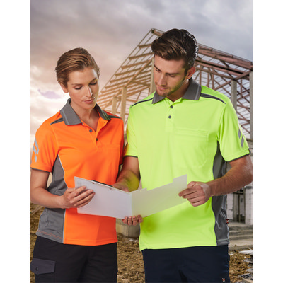Unisex CoolDry Vented Fluro Polo (PS210_WIN)