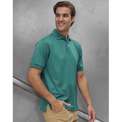 Mens Sustainable Poly/Cotton Corporate S/S Polo