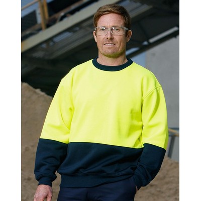 Hi-Vis two tone safety windcheater