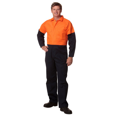 Mens Two Tone Coverall Regular Size