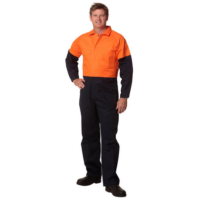 Mens Two Tone Coverall Stout Size